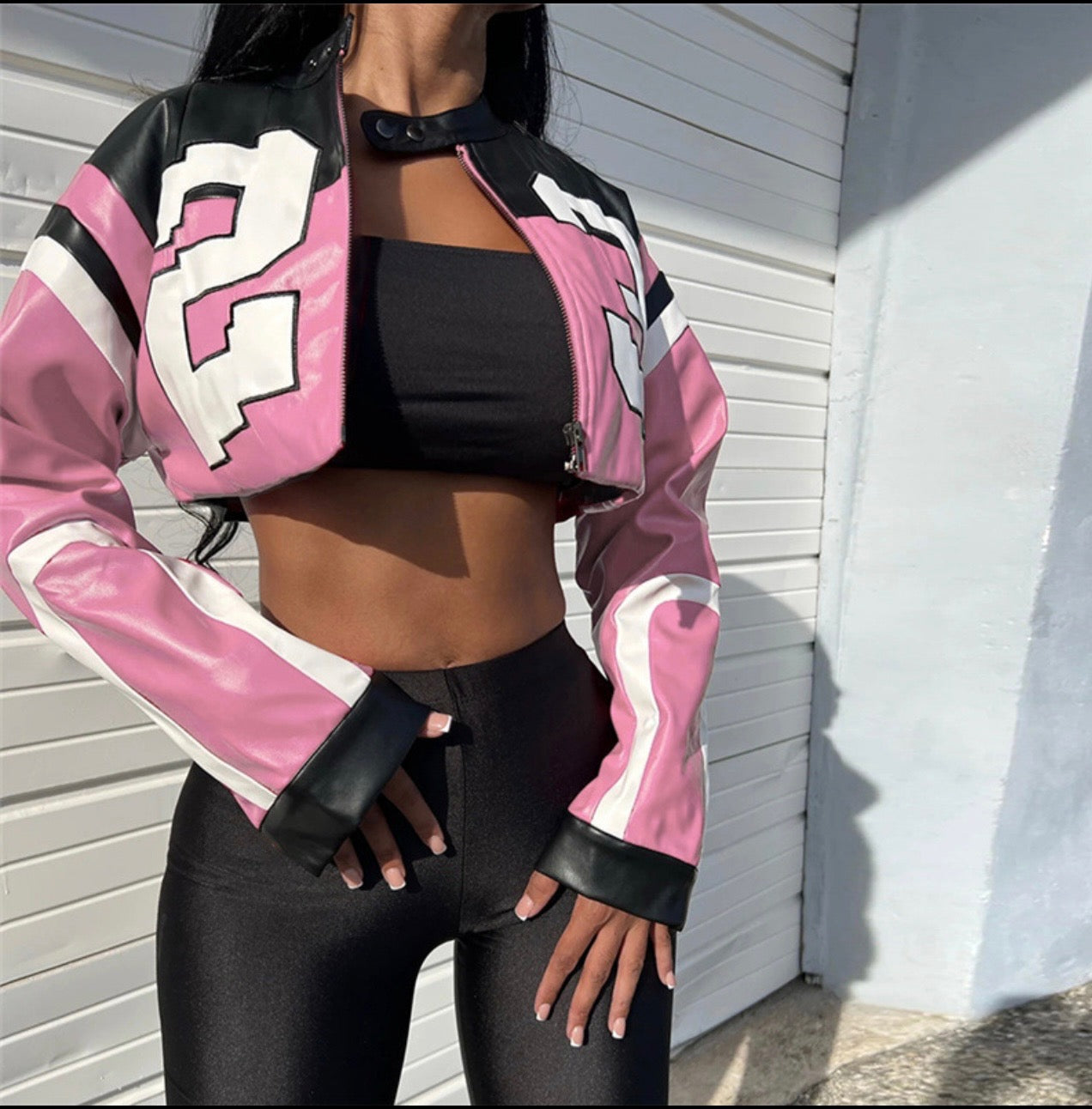 Drip Season Crop Jacket